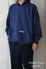 画像6: Used Carhartt Pullover Sweat Hoodie Fade Navy (6)