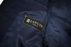 画像5: Used Lanvin Tailored Jacket Navy made in USA (5)