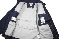 画像6: Used Carhartt FR Full Swing Quick Duck Zip Jacket Navy (6)