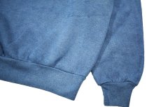 画像3: Used Jerzees Blank Sweat Shirt Over Dye Indigo made in USA (3)