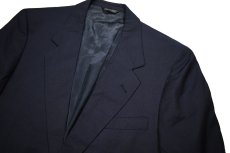 画像2: Used Lanvin Tailored Jacket Navy made in USA (2)