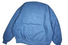 画像5: Used Jerzees Blank Sweat Shirt Over Dye Indigo made in USA (5)