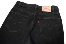 画像4: 00' Used Levi's 505 Denim Pants Black made in Canada リーバイス (4)