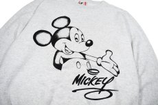 画像2: Used Disney Print Sweat Shirt made in USA (2)