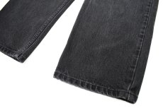 画像3: 97' Used Levi's 550 Denim Pants Black リーバイス (3)