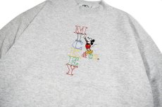 画像2: Used Disney Print Sweat Shirt made in USA (2)