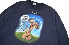 画像2: Used Disney Print Sweat Shirt (2)