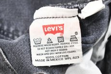 画像6: 99' Used Levi's 501 Denim Pants Black リーバイス (6)