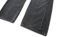 画像3: 99' Used Levi's 501 Denim Pants Black リーバイス (3)