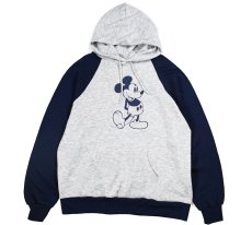 画像1: Used Disney Print Sweat Hoodie (1)