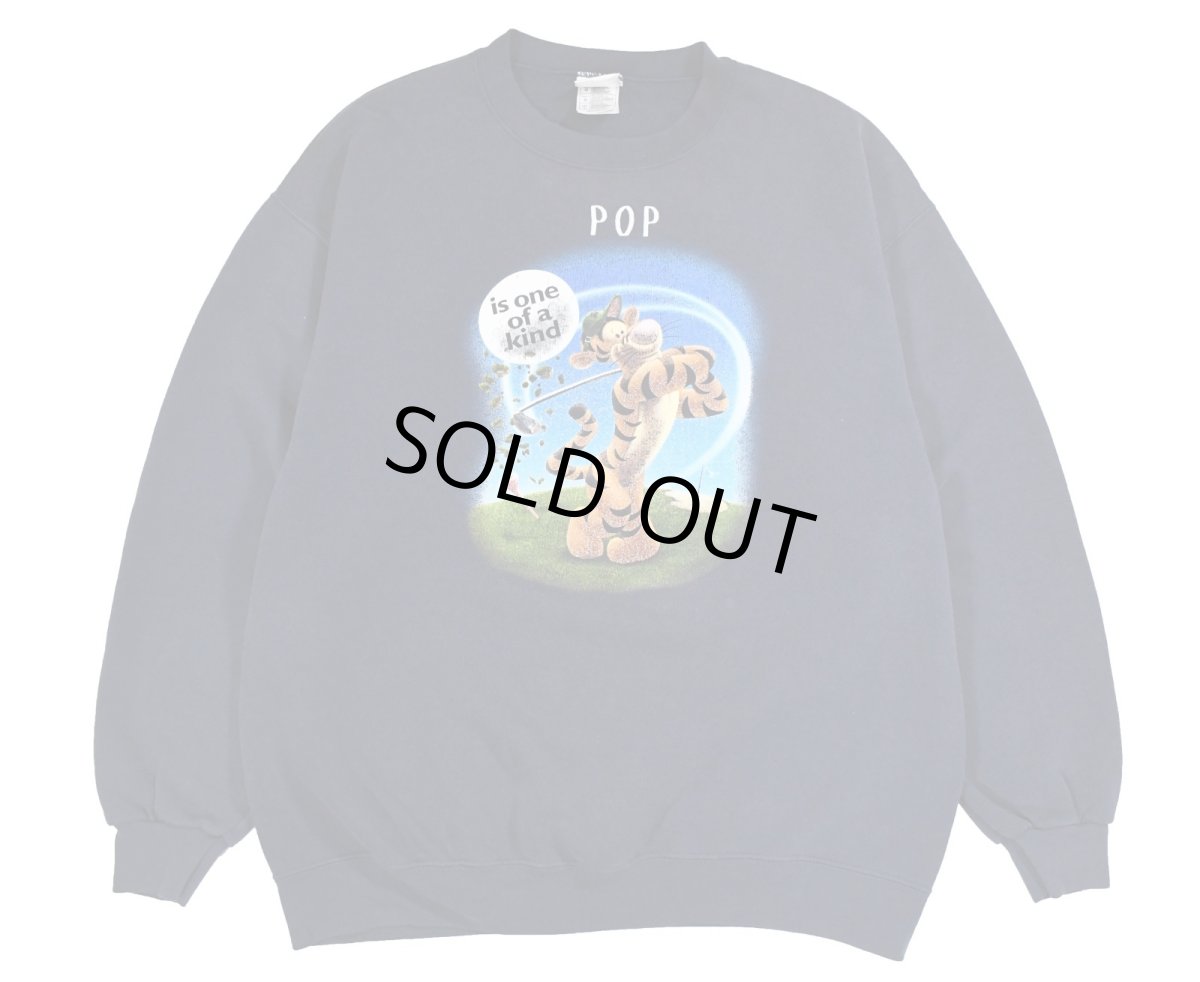 画像1: Used Disney Print Sweat Shirt (1)