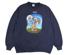 画像1: Used Disney Print Sweat Shirt (1)