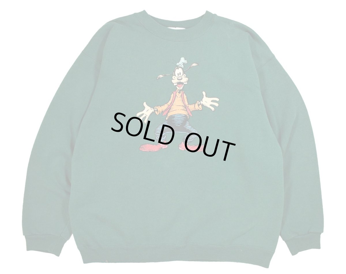 画像1: Used Disney Print Sweat Shirt (1)