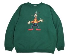 画像1: Used Disney Print Sweat Shirt (1)