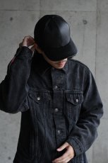 画像5: Winner Caps Leather Baseball Cap Black (5)