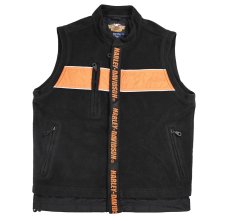 画像1: Used Harley-Davidson Fleece Vest (1)