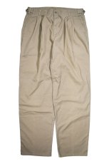 画像1: Used Dockers Pleated Chino Trouser Khaki (1)