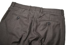 画像4: Used Perry Ellis Portfolio Pleated Slacks Brown (4)