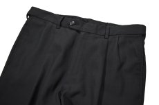 画像2: Used Haggar Pleated Slacks Charcoal (2)