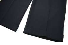 画像3: Used Joseph&Feiss Pleated Slacks Black (3)