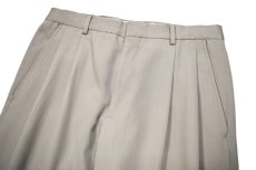 画像2: Used Eddie Bauer Pleated Slacks Khaki (2)