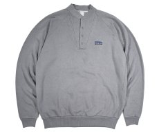 画像1: Used patagonia Regenerative Organic Pilot Cotton Snap Sweat Shirt Grey (1)