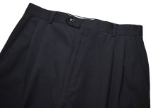 画像2: Used Joseph&Feiss Pleated Slacks Black (2)