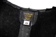 画像4: Used Champlain Leather Leather Vest made in USA (4)