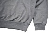 画像3: Used patagonia Regenerative Organic Pilot Cotton Snap Sweat Shirt Grey (3)