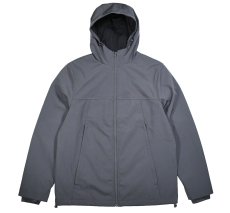 画像1: Calvin Klein Hooded Soft Shell Jacket Grey カルバンクライン (1)