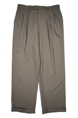 画像1: Used Lauren Ralph Lauren Pleated Slacks Dark Khaki (1)