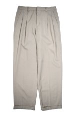 画像1: Used Eddie Bauer Pleated Slacks Khaki (1)