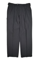 画像1: Used Haggar Pleated Slacks Charcoal (1)