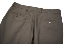 画像4: Used Lauren Ralph Lauren Pleated Slacks Dark Khaki (4)