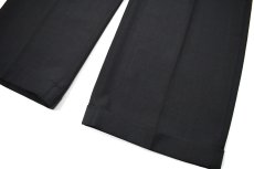 画像3: Used Haggar Pleated Slacks Charcoal (3)