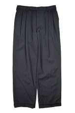 画像1: Used Nautica Pleated Slacks Charcoal (1)