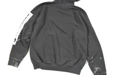 画像7: Used Carhartt Painted Pullover Sweat Hoodie Charcoal (7)