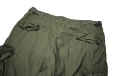 画像5: 60s Used Us Army Cotton Poplin Non Rip Jungle Fatigue Pants Olive (5)