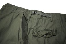 画像7: 60s Used Us Army Cotton Poplin Non Rip Jungle Fatigue Pants Olive (7)