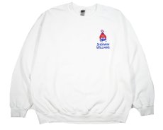 画像1: Used Print Sweat Shirt "Sherwin Williams" (1)