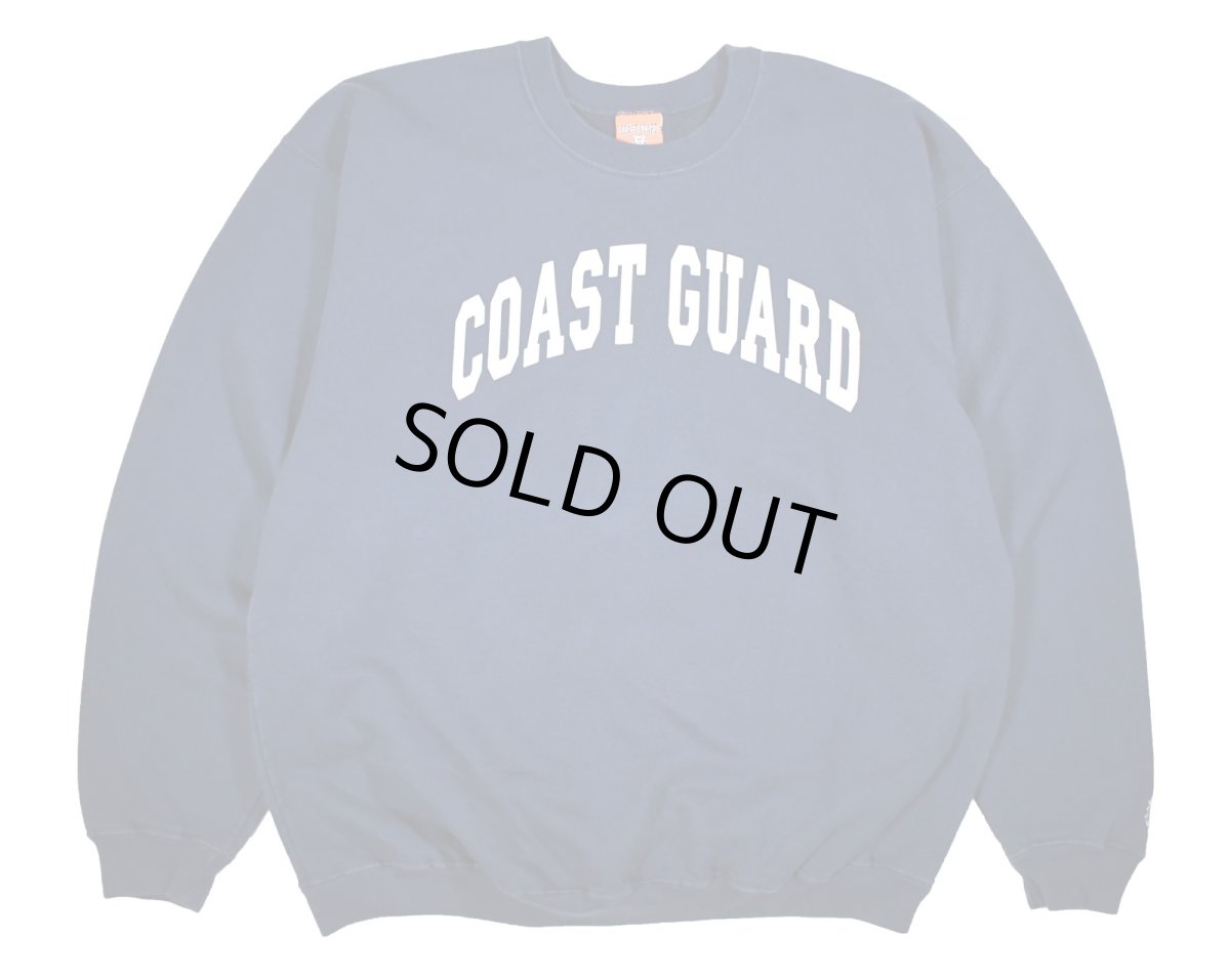 画像1: Used Us Coast Guard Sweat Shirt made in USA (1)