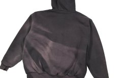 画像5: Used Carhartt Zip Sweat Hoodie Fade Black (5)