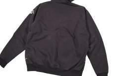 画像7: Used Carhartt Painted Pullover Sweat Hoodie Fade Black (7)