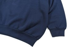 画像3: Used Fruit of the Loom Raglan Sleeve Blank Sweat Shirt Navy (3)