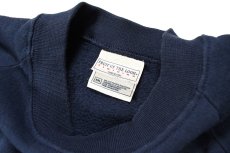 画像4: Used Fruit of the Loom Raglan Sleeve Blank Sweat Shirt Navy (4)