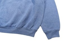 画像3: Used Tultex Raglan Sleeve Blank Sweat Shirt Blue made in USA (3)