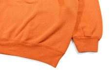 画像3: Used Tultex Raglan Sleeve Blank Sweat Shirt Orange made in USA (3)