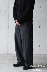 画像2: Porter Classic Weather Painter Pants Black ポータークラシック (2)