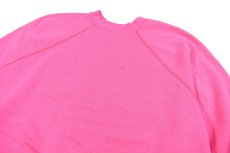 画像2: Used Sweats Appeal by Tultex Raglan Sleeve Blank Sweat Shirt Pink made in USA (2)