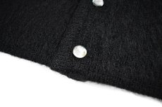 画像5: A.R.P. Shaggy Man™️ Mohair Cardigan W/Pocket Black (5)